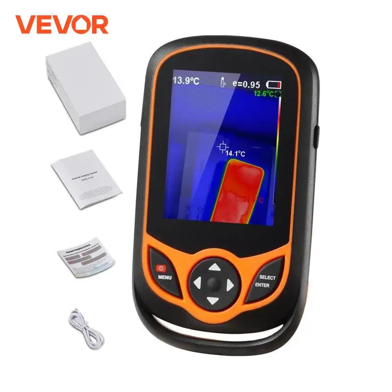Thermal Imaging Camera 256x192 IR Resolution Pocket Infrared with WiFi 25Hz Refresh Rate 3.2 Touch Screen -4℉-1022℉ IP54