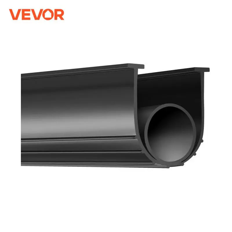 3m 4.8m 6m Garage Door Seals Bottom Rubber U Shape +O Ring Garage Door Weather Stripping Universal Weatherproof Rubber