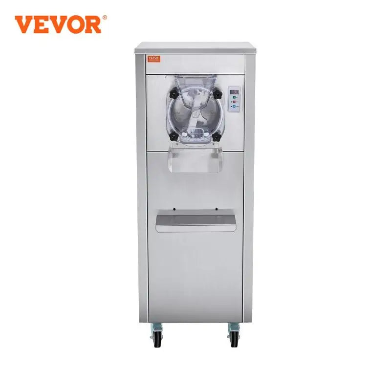 Ice Cream Maker for Commercial Use Produces 18 Liters per Hour 1780W 6L LED Display Automatic Cleaning &Pre-cooling Functi