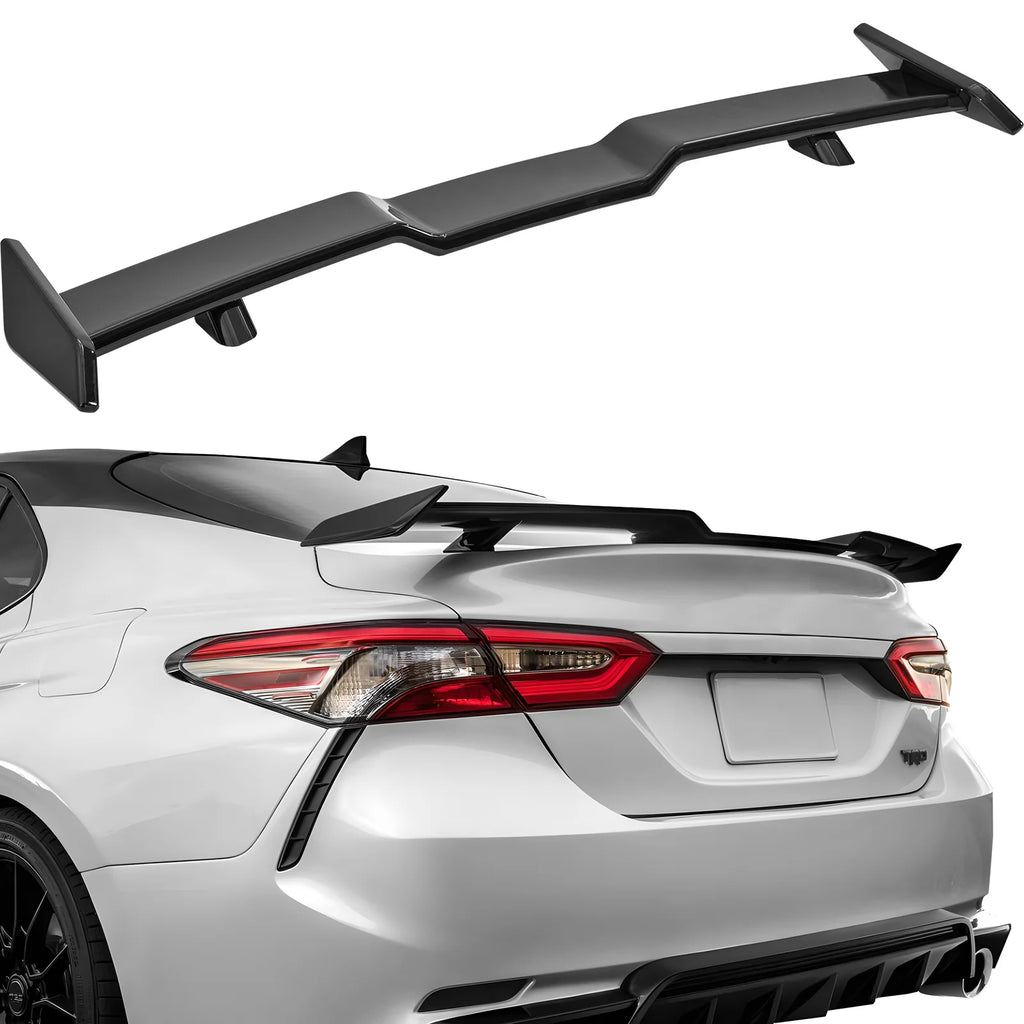 GT Wing Car Spoiler Spoiler Compatible with 2018-2023 Camry High Strength ABS Material Baking Paint Car Rear Spoiler Wing
