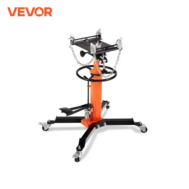Transmission Jack 1322 LBS Hydraulic Telescoping Transmission Jack 32"-67" High Lift Floor Jack Stand Lift Hoist Garage