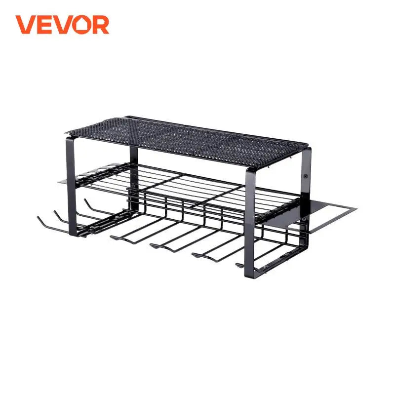 Power Tool Organizer Rack 3 Layers Wall Mount Wrench Electric Drill Holder Heavy Duty Tool Shelf for Workshop Garage