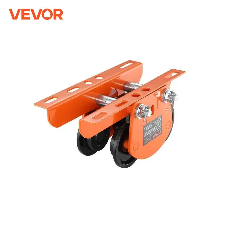 Electric Hoist Manual Trolley 0.5/1 Ton Capacity for PA200 PA250 PA300 PA400 PA500 Push Beam Trolley with Dual Wheels