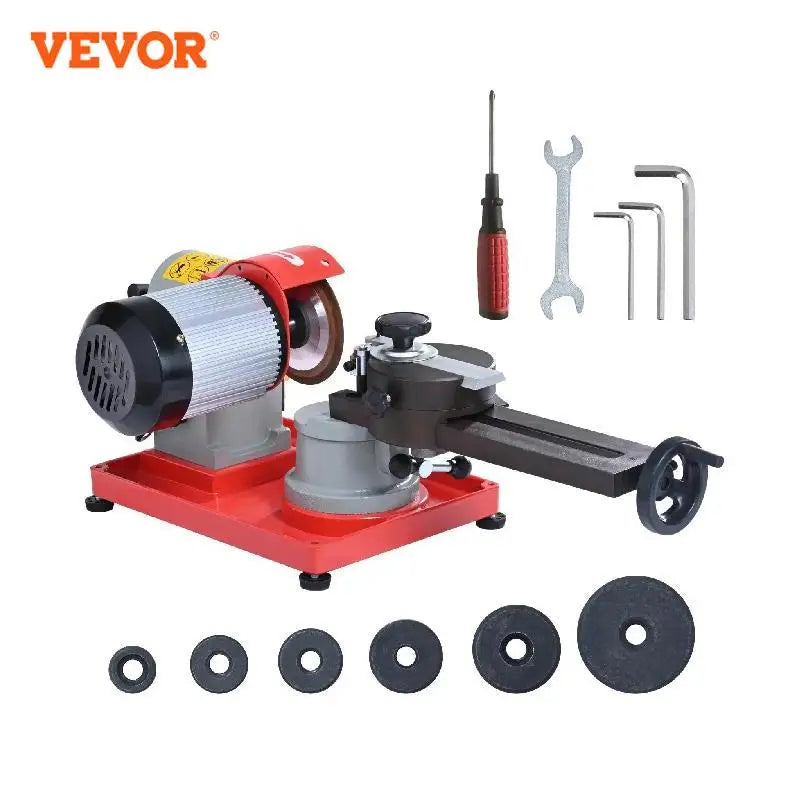Circular Saw Blade Sharpener 370W Sharpening Machine 3600RPM Saw Blade 5Inch Wheel Rotary Mill Polisher for Carbide Tipped