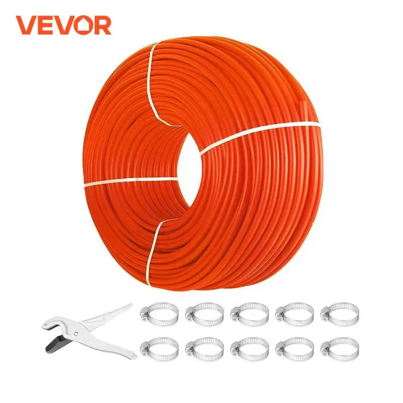 1/2 Inch x 1000ft Pex Tubing Oxygen Barrier O2 Red Radiant Floor Pipe Radiant Heating Systems-Pex Hot And Cold Water Pipe