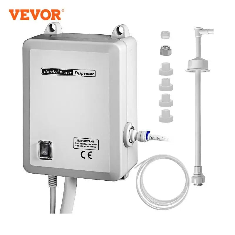 Bottled Water Dispensing Pump With PE Pipe 1 Gal/MIN 40 PSI for Coffee Tea Machine Water Dispenser Refrigerator Ice Maker