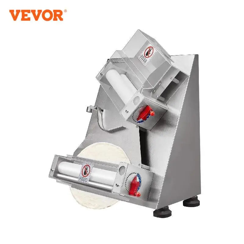 Pizza Dough Roller Sheeter Stainless Steel Adjustable Thickness Dough Machine for Pasta Maker Equipment