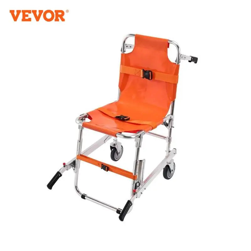 350lbs EMS Stair Climbing Chair Foldable Stair Lift Wheelchair Ambulance Firefighter Evacuation Use for Elderly Disabled