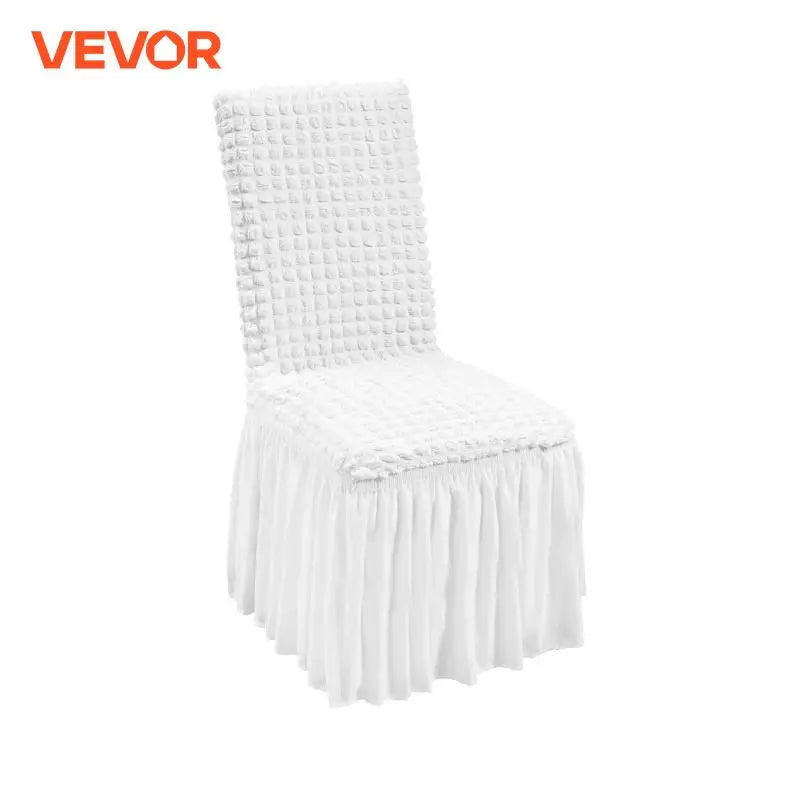 4pcs Folding Chair Covers with Skirt Stretch Chair Slipcover Spandex Chair Protector Elastic Wedding Chair Decoration