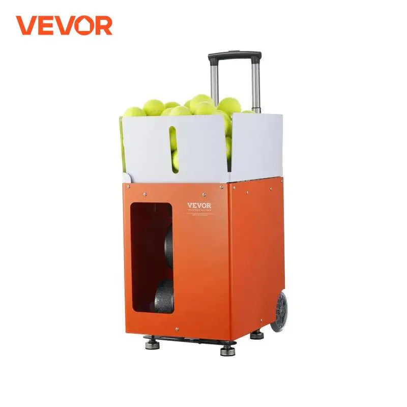Tennis Ball Machine Automatic Portable Tennis Ball Launcher 100 Balls Tennis Training Practice Thrower Multi-Mode Drills