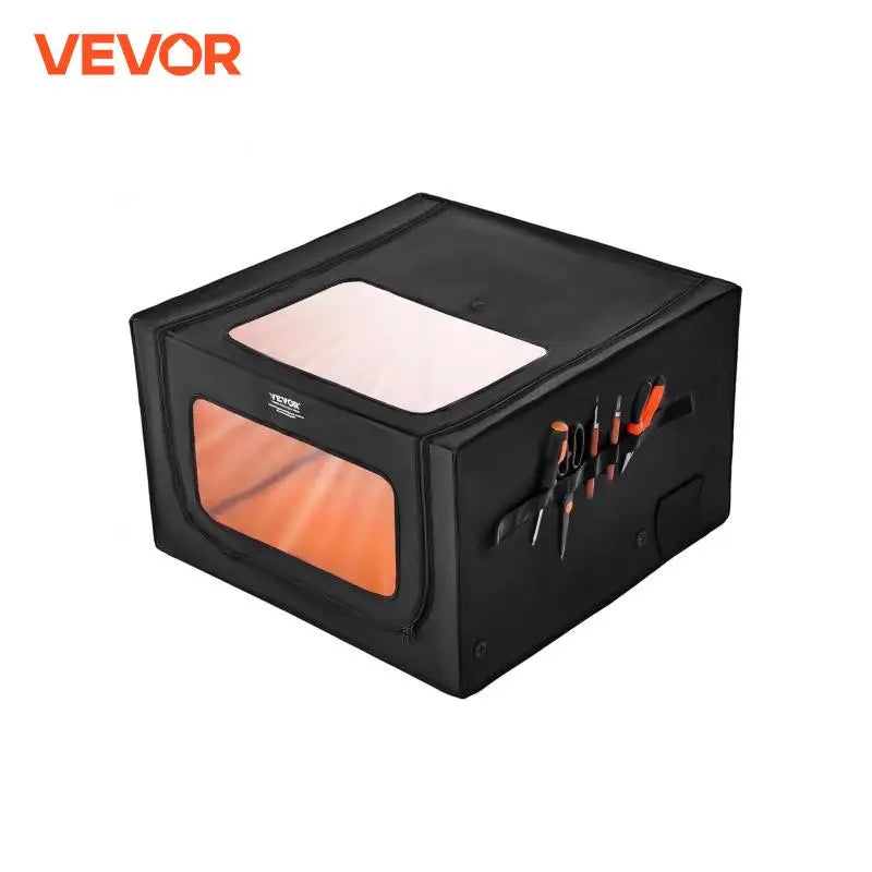 Laser Engraver Enclosure 800x800 mm Flame Retardant & Fireproof Protective Cover, Insulates Smoke, Noise & Eye Protection