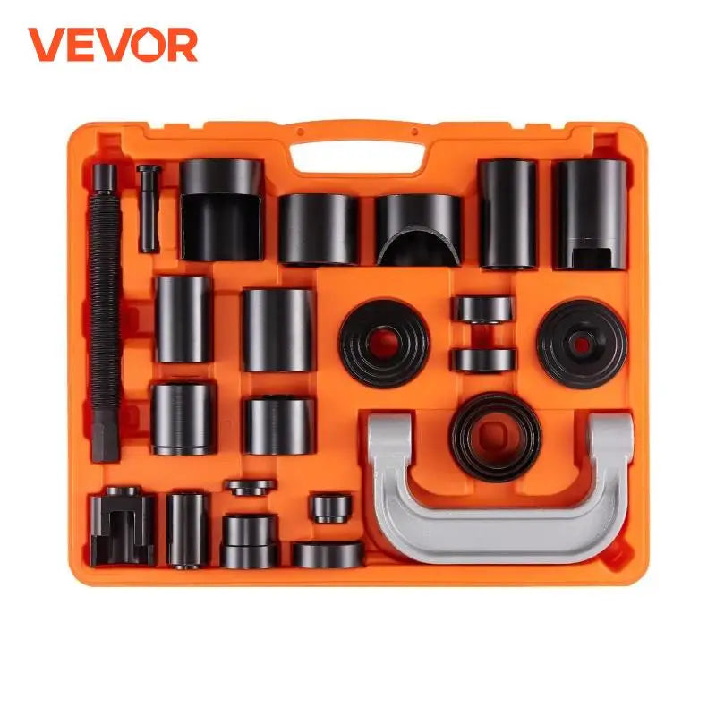 25/23/21/10 PCS Ball Joint Press Kit C-press Ball Joint Tools Steel Brake Anchor Pins Press and Removal Tools with Case