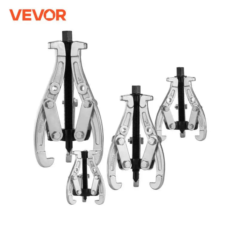Gear Puller Set 3" 4" 6" 8" Puller Kit 3 Jaw Gear Bearing Flywheel Pulley Removal Tool 2 or 3 Reversible Jaws Wheel Puller