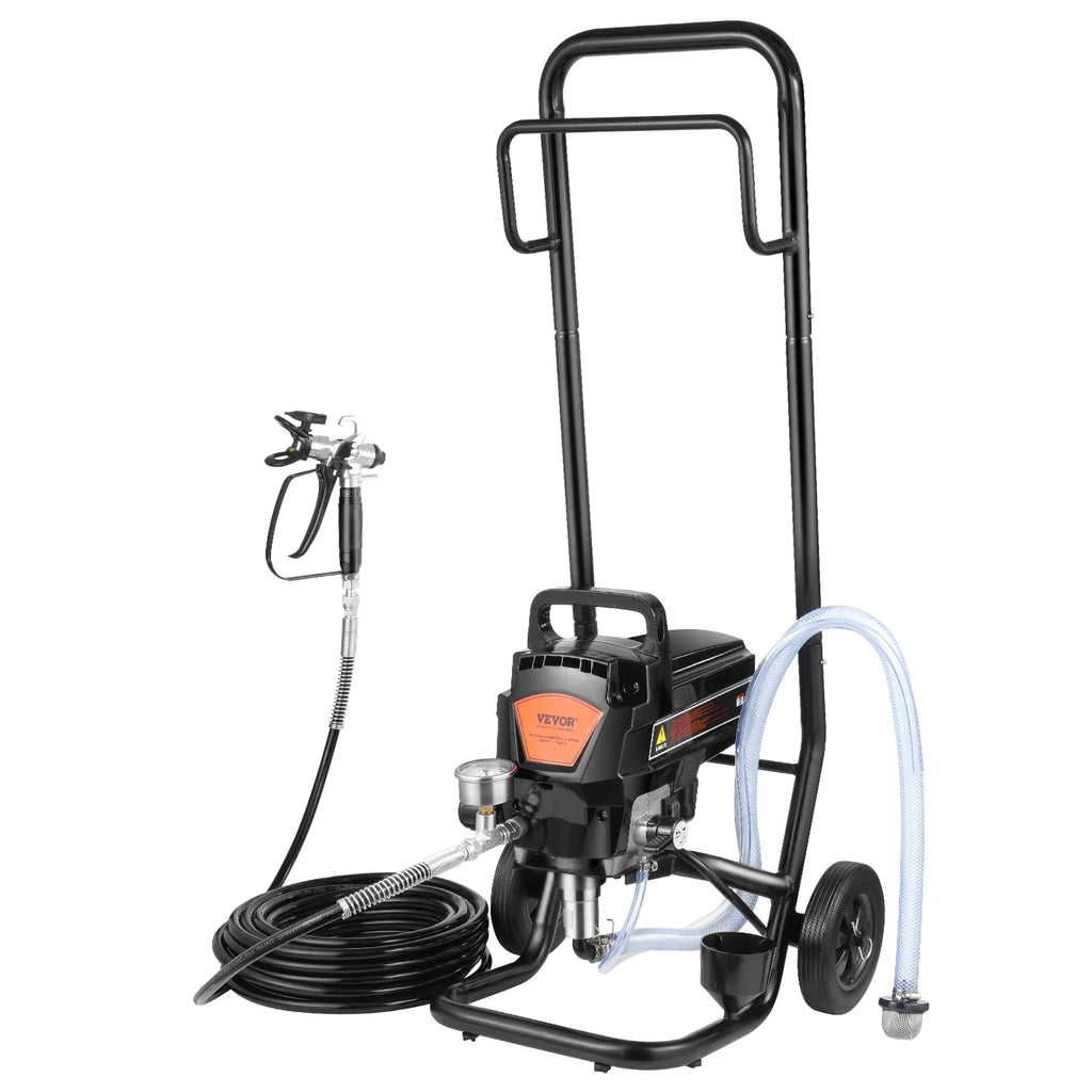 Stand Airless Paint Sprayer 950W 3000PSI Electric Airless Sprayer With Cart Fine Paint Sprayers for Furniture and Fences