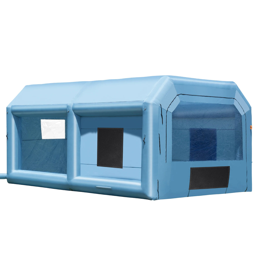 Inflatable Paint Booth Inflatable Spray Booth with Powerful Blowers and Air Filter System Portable Car Paint Booth