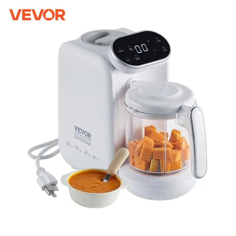 Baby Food Maker 430W with 750 ml Tritan Bowl SUS304 5 in 1 Blender Steamer Grinder for Food Fruit Vegetable Meat