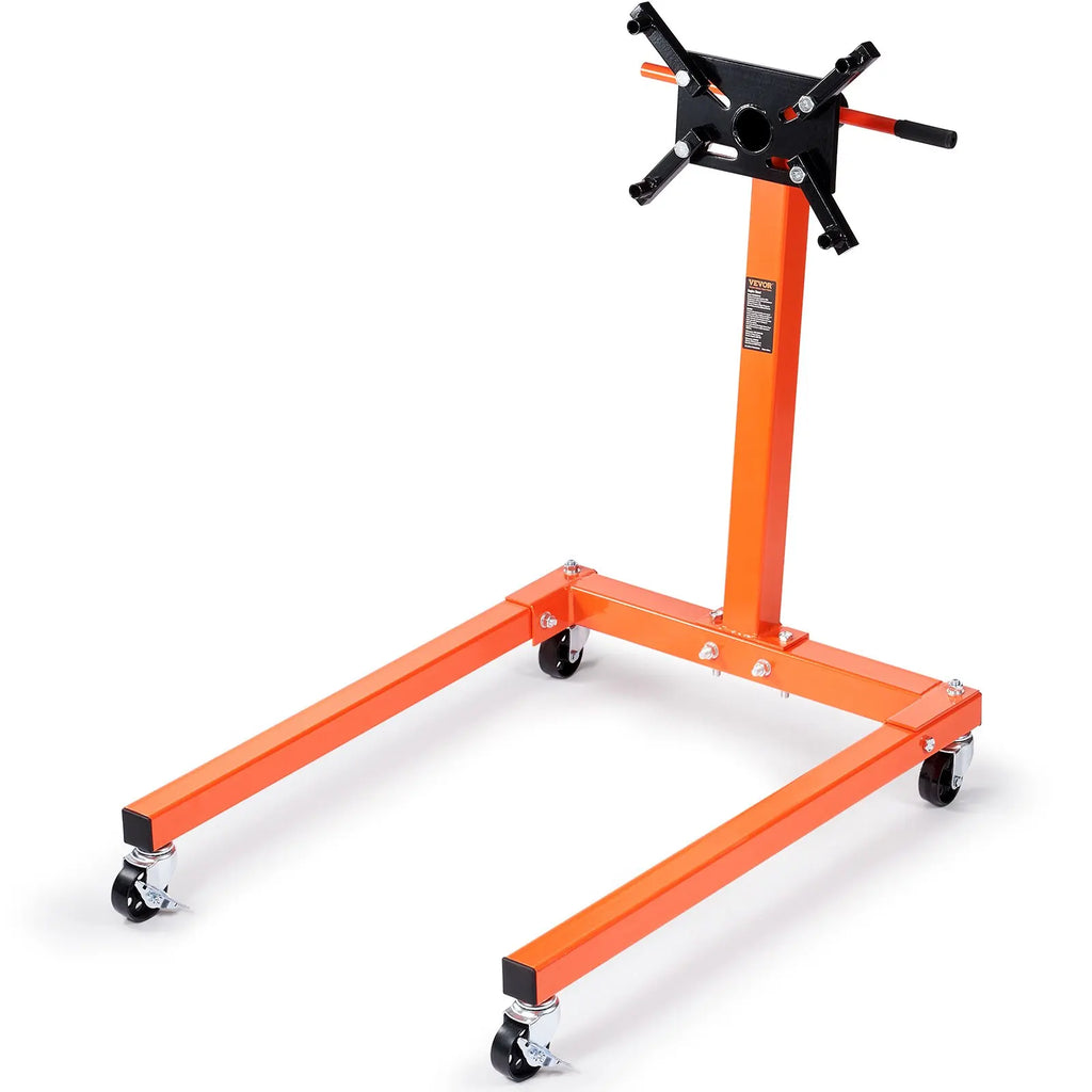 Engine Stand 750/1300/1500 lbs Rotating Engine Motor Stand with 360 Degree Adjustable Head Dolly for Vehicle Auto Repair