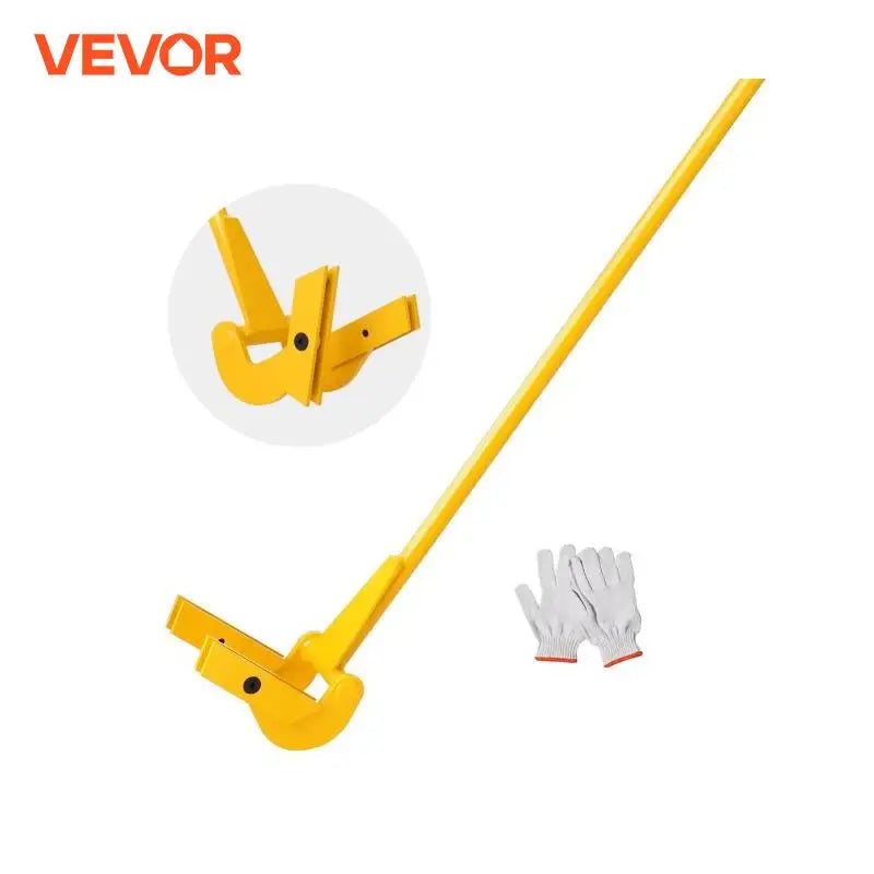 Pallet Pry Bar Buster Carbon Steel Heavy Duty Deck Wrecker Demolition Wood Pallet Tool Breaker for Efficient Board Removal