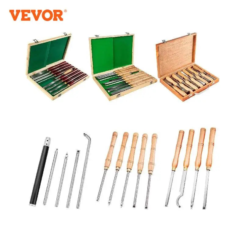 Wood Turning Tools Wood Carving Hand Chisel Set Lathe Knife DIY Woodworking Professional Gouges Woodcraft Carpentry Tools