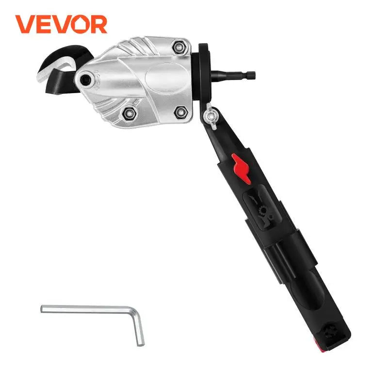 Metal Cutter Drill Attachment Metal Shears Attachment with 360 Degree Pivoting Head for Cutting Max 21 GA