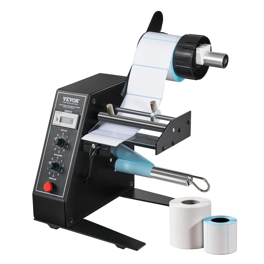 LDL-30 Automatic Label Dispenser Speed Adjustable Label Applicator Counting 0-99999 Auto Label Stripper Separating Machine
