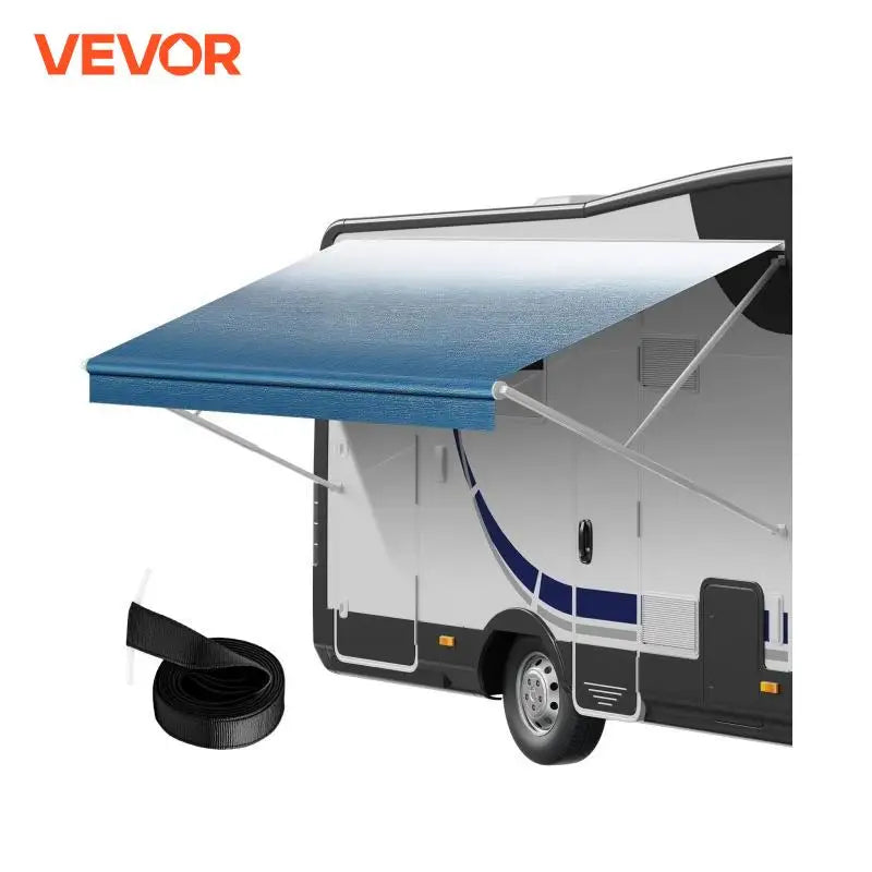 RV Awning Fabric Replacement 20'2" Fabric Length for 21' Awning Heavy Duty 3-Ply 16oz PVC Camper Awning Fabric Waterproof