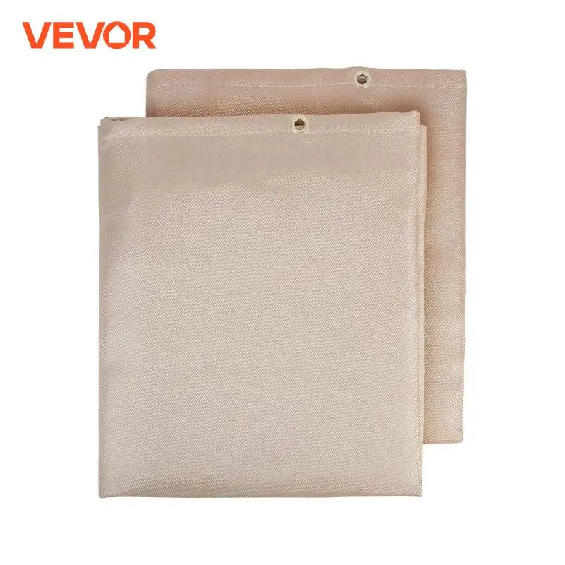 Welding Blanket 2 Pack 6x8FT Heat Resistant Blanket Set Heavy-Duty Fiberglass Flame Retardant Insulation Welding Mat Cover