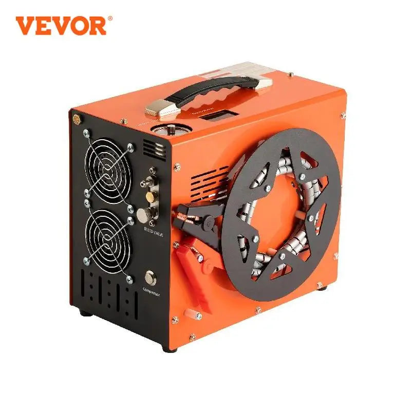 PCP Air Compressor 4500PSI/30Mpa Portable PCP Airgun Compressor Water-Free Air Rifle Paintball Scuba Tank Compressor Pump