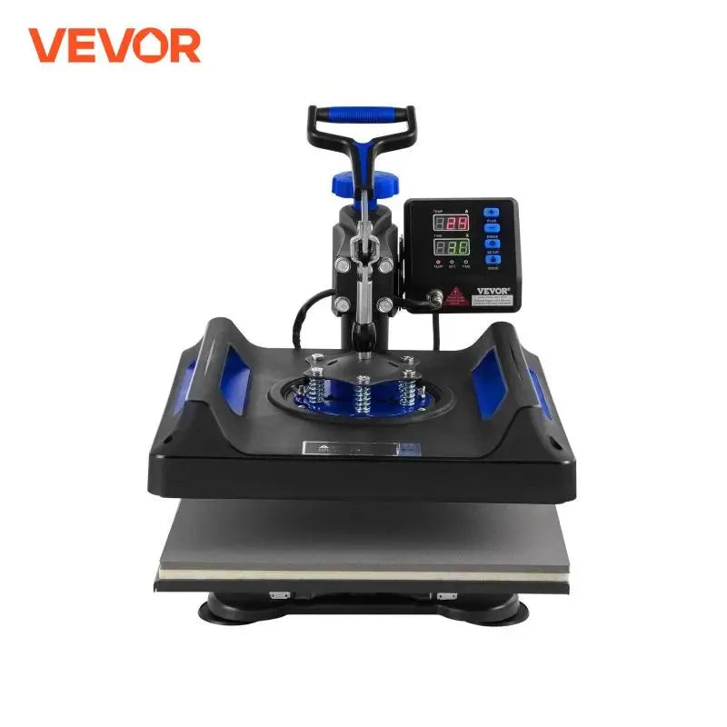 Heat Press Machine Heat Transfer Machine with 30 oz Tumbler Press 360° Swing Away Digital T-Shirt Pressing Teflon Coating