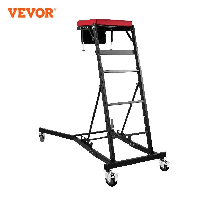Topside Foldable Automotive Engine Creeper With 4 Swivel Casters Adjustable 3 Tilt Angle Height for Jeep Pickup Truck Van