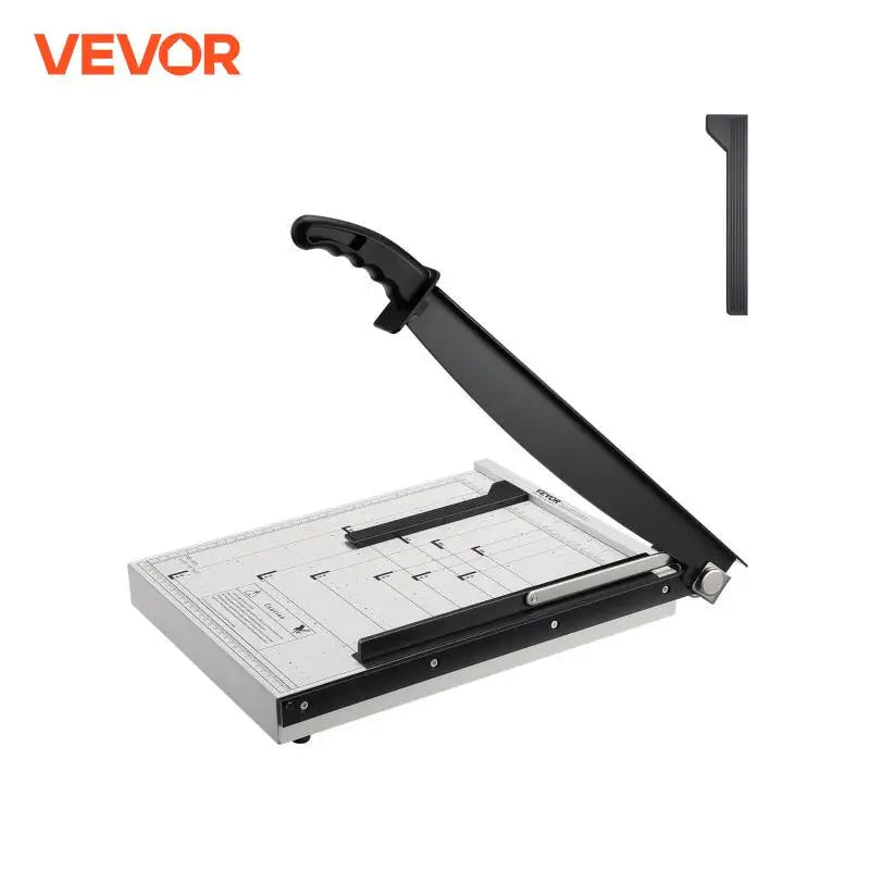 Paper Cutter Guillotine Trimmer 15"/18" Cut Length 16/20 Sheets Capacity Heavy Duty Paper Cutter for Home Office School