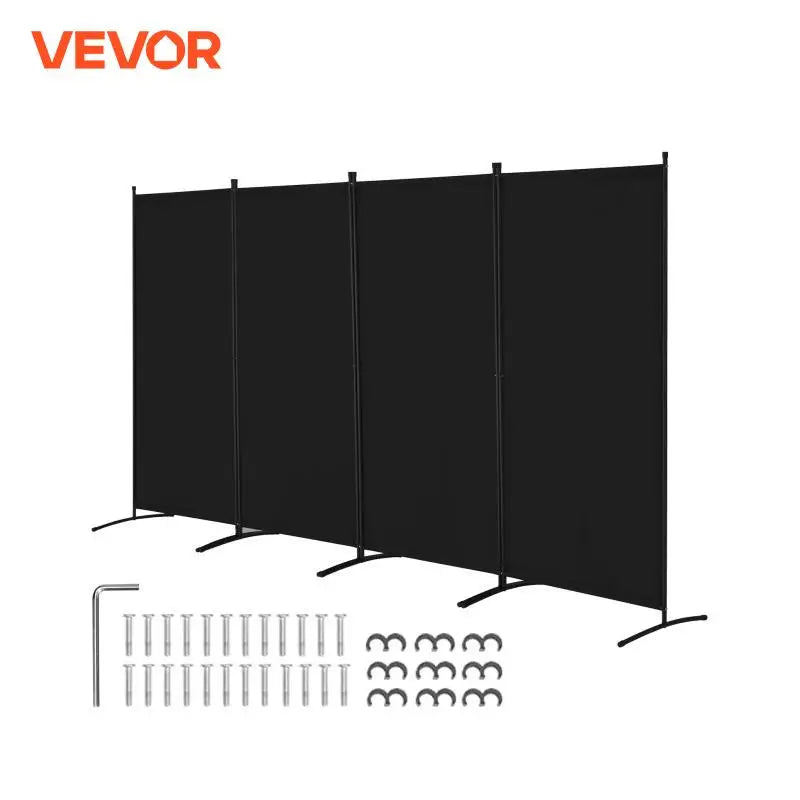 3/4/6 Panel Room Divider Folding Privacy Screen and Portable Freestanding Room Partitions for Office Bedroom Study Hotel