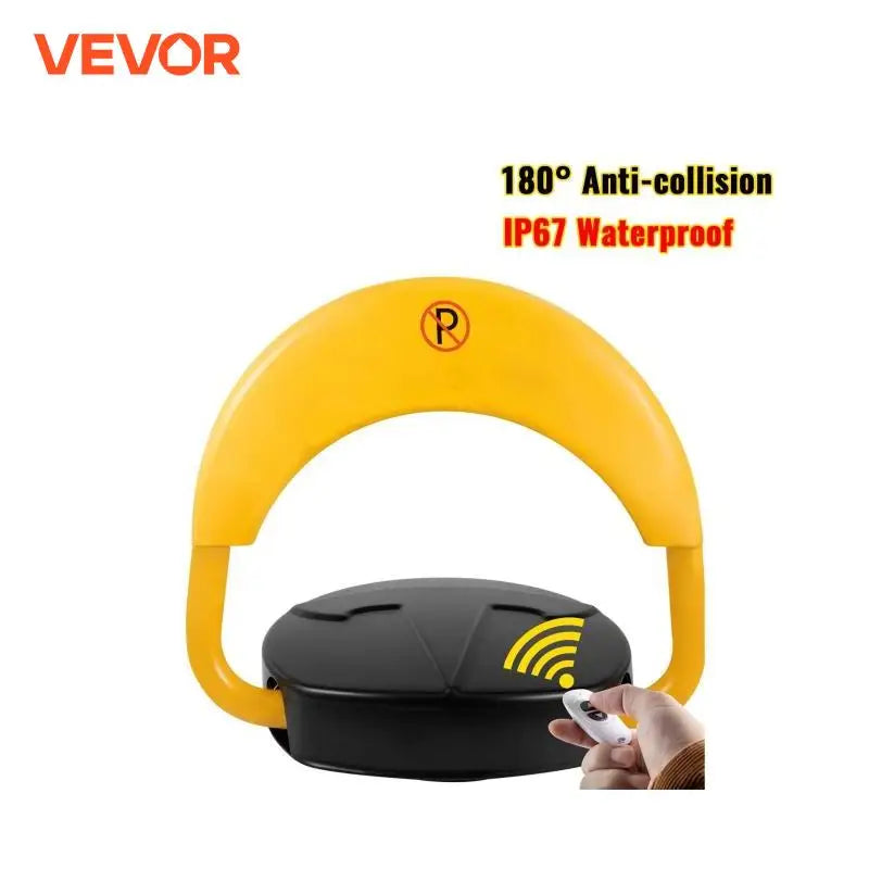 Automatic Parking Lock with Remote Control Auto Sensor Alarm Waterproof Private Car Latch Carport Driveway Space Guard