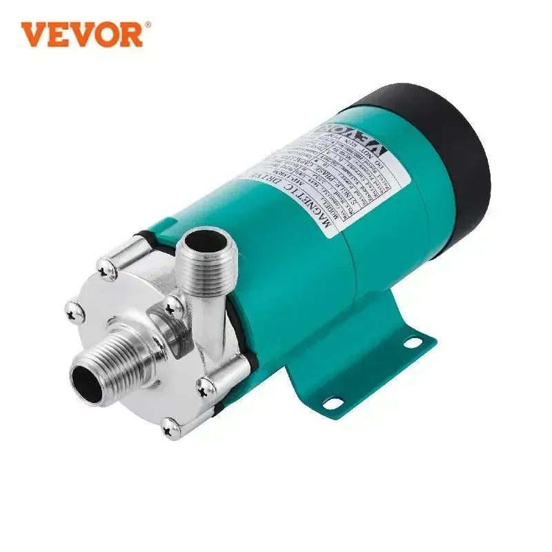 Magnetic Beer Pump Homebrew Brewing MP-15RP Food Grade 304 Stainless Steel High Temperature 120 ℃ 1/2" MPT for Brewery Bar