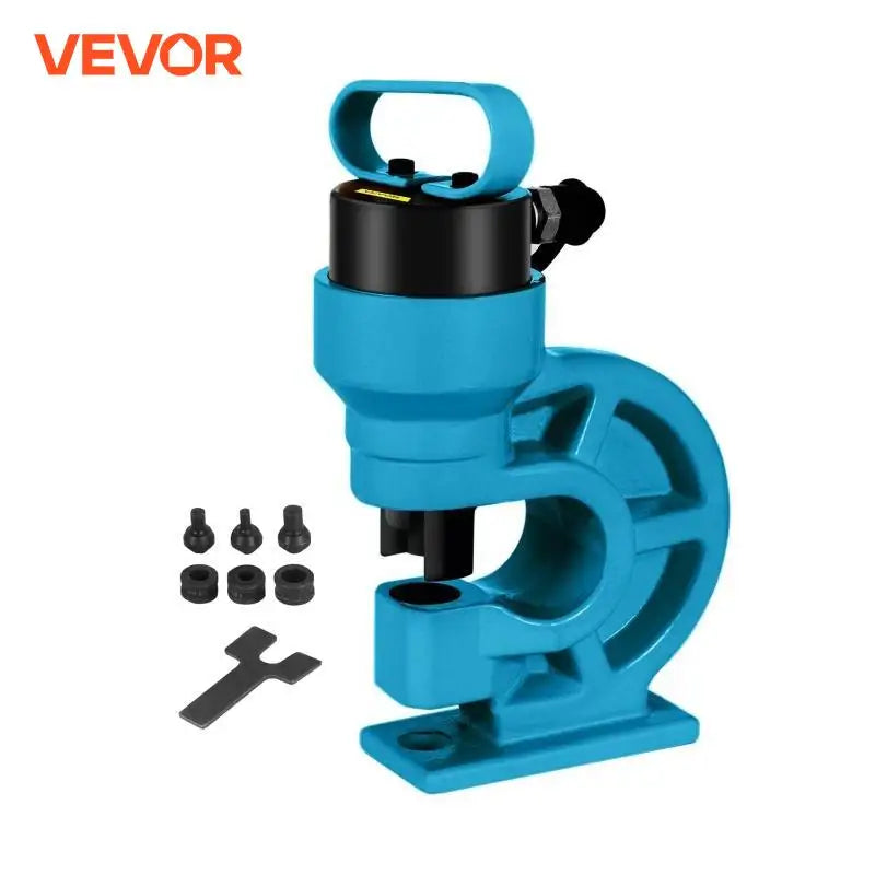CH-60 Hydraulic Knockout Punch Tool 31Ton Hole Digger Force Puncher Iron Plate Max 10mm Thickness Hole Punching Machine