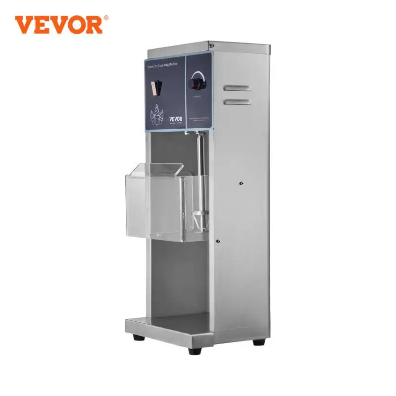 Ice Cream Blender High-Speed Ice Cream Maker Mixer Stir Machine Stepless Speed Adjustment Stainless Steel Ice Cream Shaker