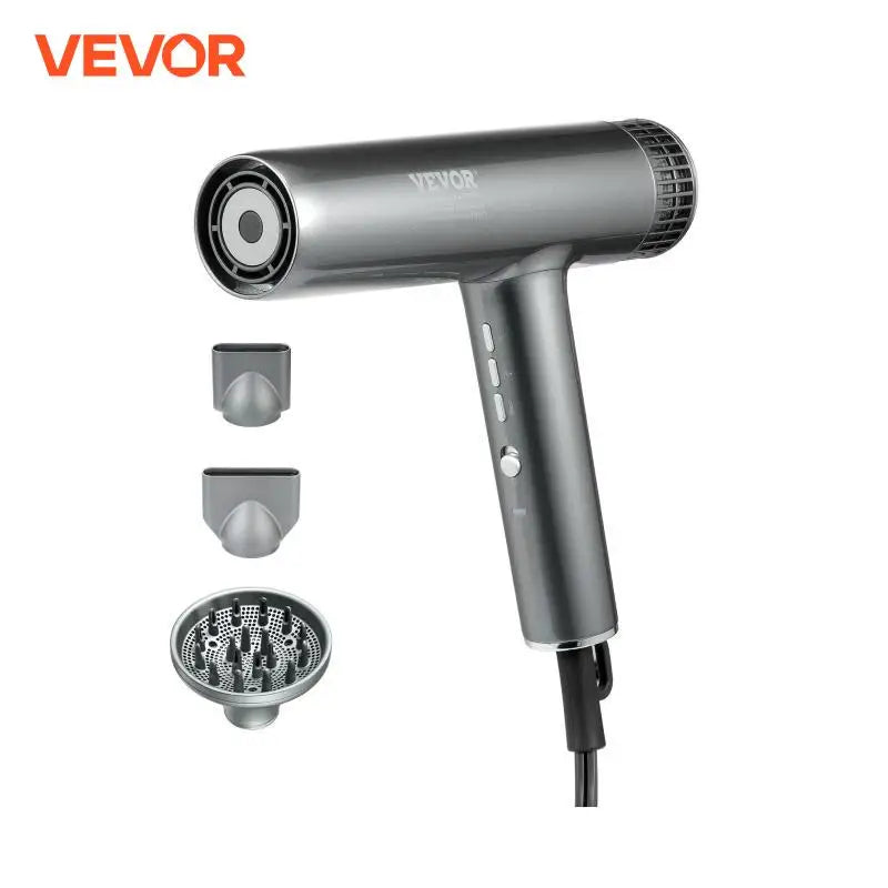 Professional Hair Dryer 3 Million Negative Ions Blow Dryer 98000RPM High-Speed Brushless Motor Hair Dryers for Home Travel