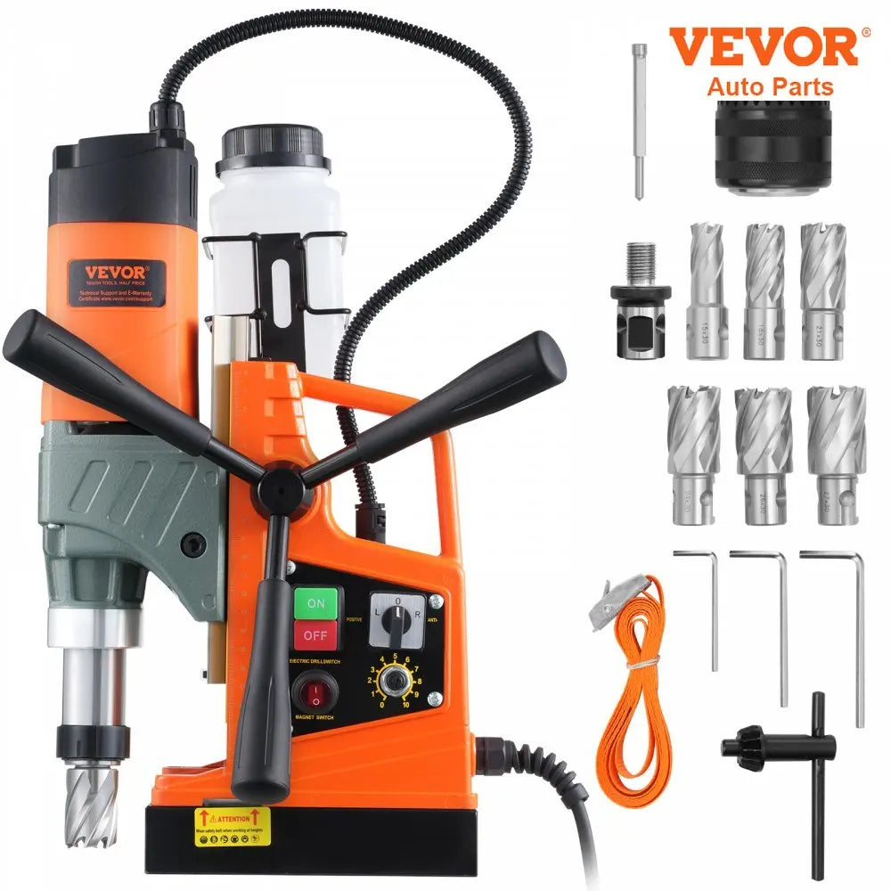 Magnetic Drill Boring Diameter  Portable Electric Mag Drill Press with Speed  Drilling Machine