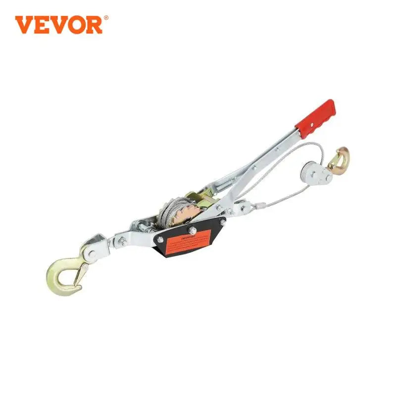 Come Along Winch 2/4/5 Ton Pulling Capacity Heavy Duty Ratchet Automotive Hoist Power Cable Puller for Vehicle Rescue