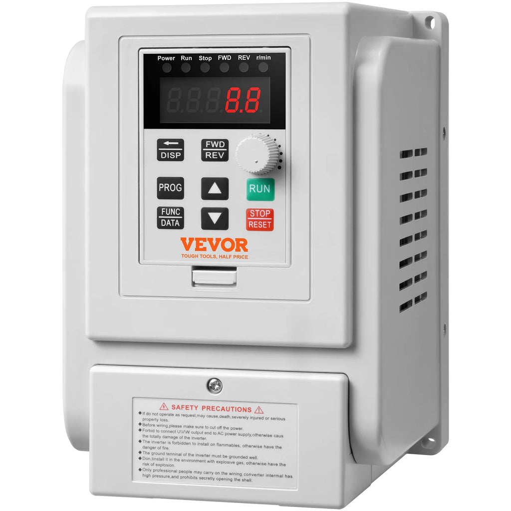 2.2KW VFD Inverter Variable Frequency Drive Converter AC 220V 3P Output Speed Controller for Water Pump Motor CNC