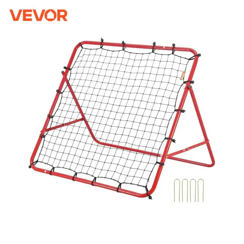 Soccer Rebounder Rebound Net Portable Football Training Gifts Adjustable Angles Goal Net Aids & Equipment  Easy Set Up