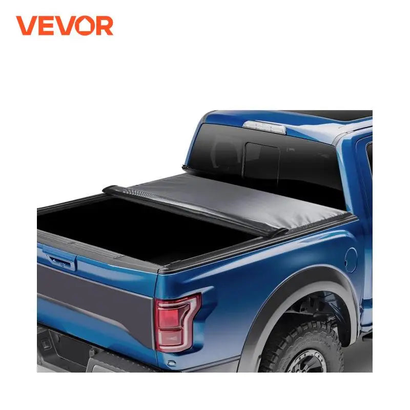 Truck Bed Cover Roll Up Truck Bed Tonneau Cover Compatible with 2009-2024 Ford F-150 Styleside Bed for 5.5 x 5.4 ft Bed