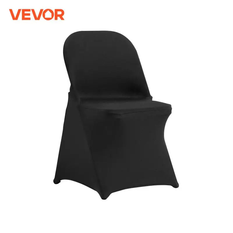 30/50/100pcs Stretch Spandex Folding Chair Covers Universal Fitted Chair Cover Removable Washable Protective Slipcovers