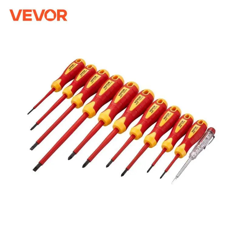 Insulated Screwdriver Set Professional Electrical Screwdriver Set 1000V Insulated Electrician Tool Set Magnetic Phillips