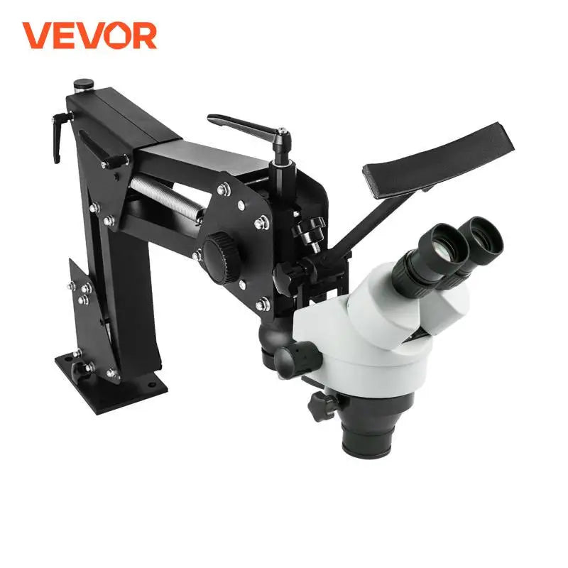 Micro Inlaid Mirror Multi-directional Micro-setting Microscope Jewelry Tools 0.7X-4.5X Super Clear Microscope Magnifier