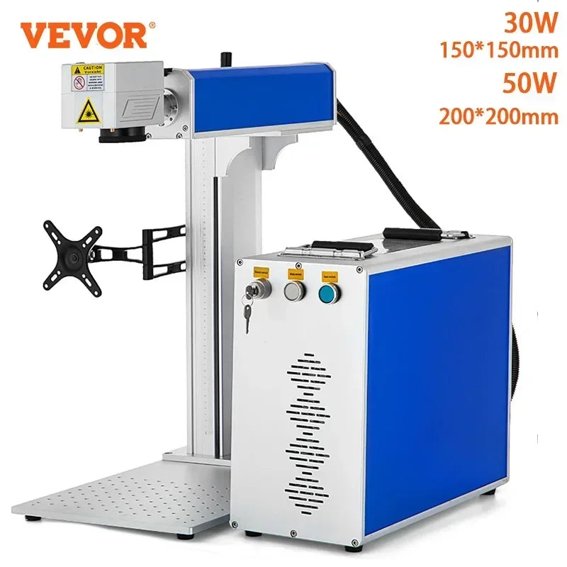 30W 50W  Fiber Laser Marking Machine Fiber Laser Engraver Cutting Gold Silver Ring Optical Stainless Steel Cutting Machine