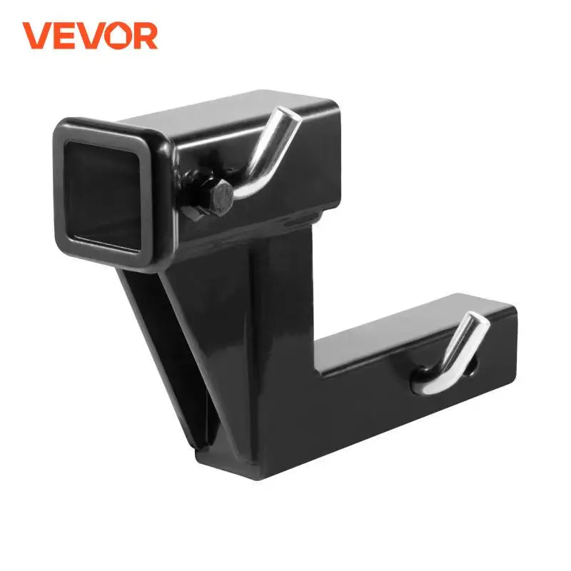 Trailer Hitch Riser for 2" Receiver Extender Extension Adapter 4000 lbs Max Towing Capacity Hitch Pins Included Black