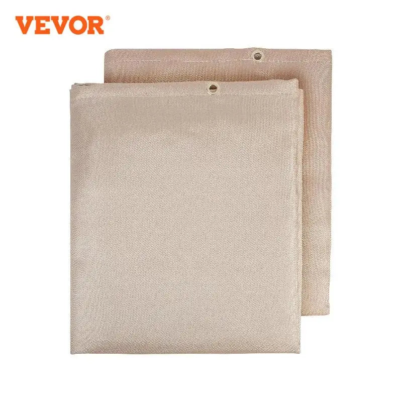 Welding Blanket 2 Pack 6x8FT Heat Resistant Blanket Set Heavy-Duty Fiberglass Flame Retardant Insulation Welding Mat Cover