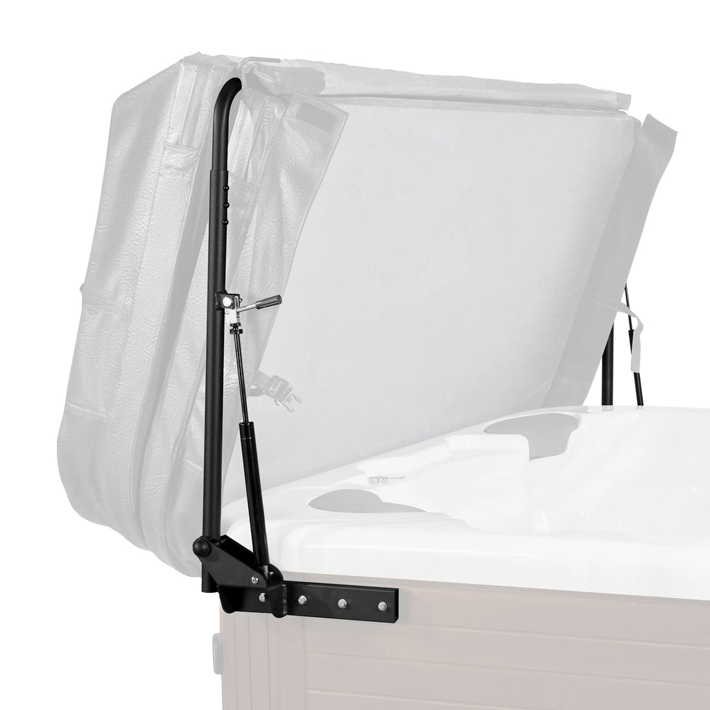 Hot Tub Cover Lift Spa Cover Lift Both Sides Width 69" - 96.5" Adjustable Installed Underneath Bathtubs Hot Tubs Spa