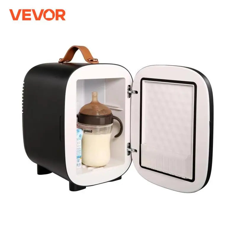 4L Mini Car Refrigerator Lightweight Dual-Use Insulated Cooler Box Refrige Car Accessory for Tourist Camping Home Truck